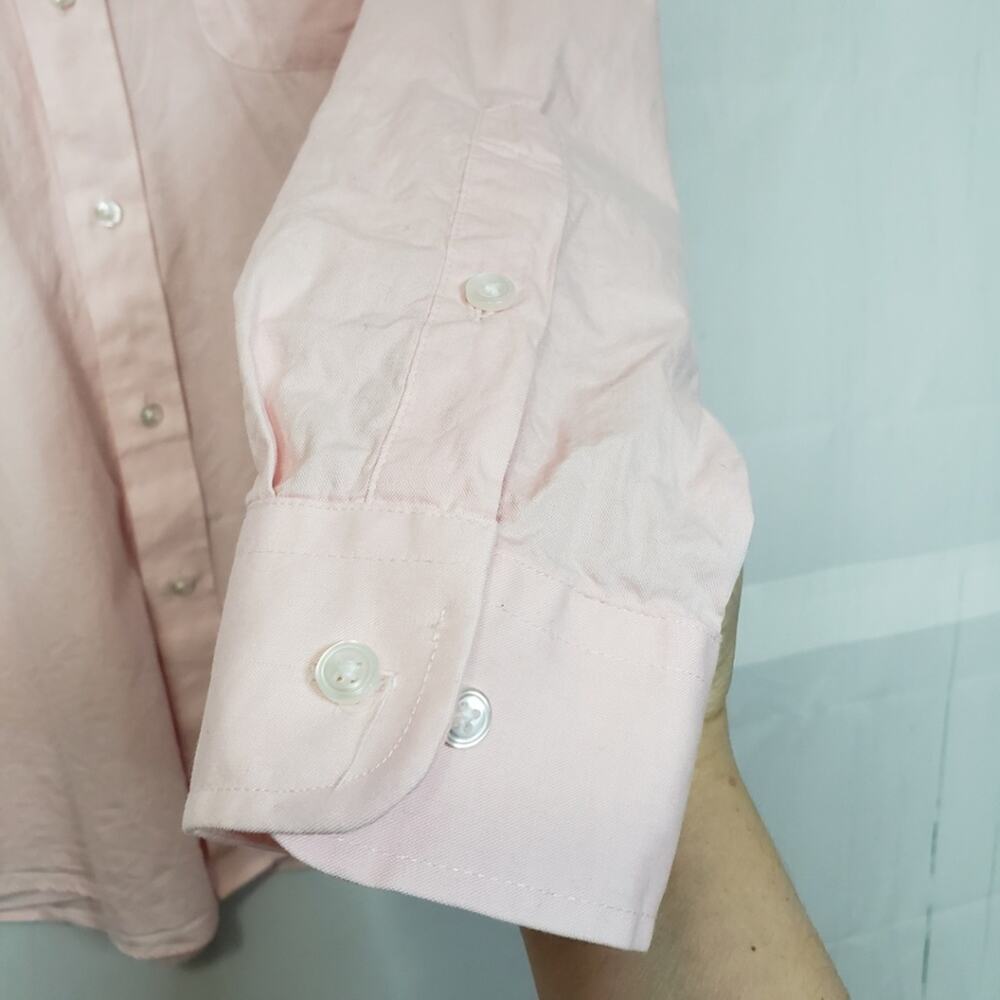 Club Room Pink Button-Up Regular Fit Dress Shirt - Picture 6 of 7
